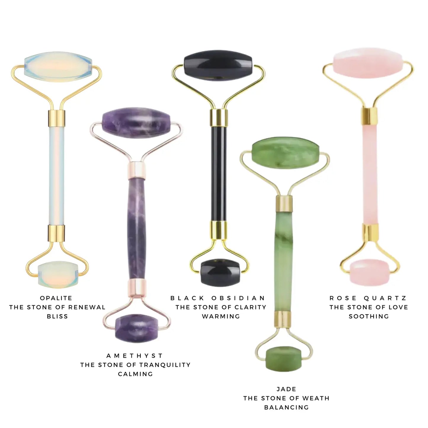 Crystal Stone Beauty Roller