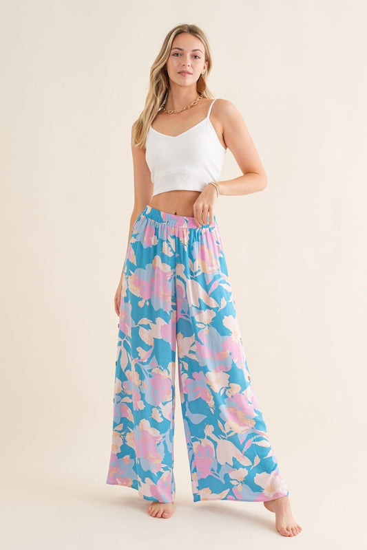 Floral Palazzo Pants