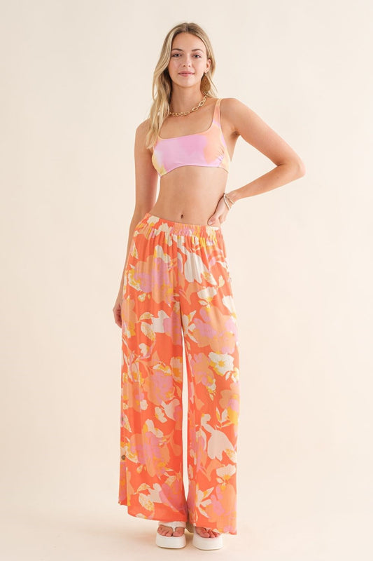 Floral Palazzo Pants