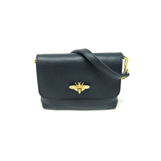 Leather Butterfly Crossbody