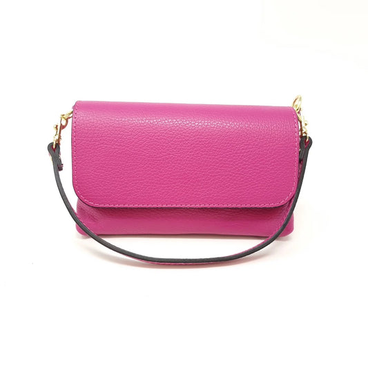 Leather Crossbody Clutch