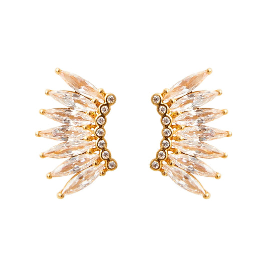 Petite Crystal Madeline Studs