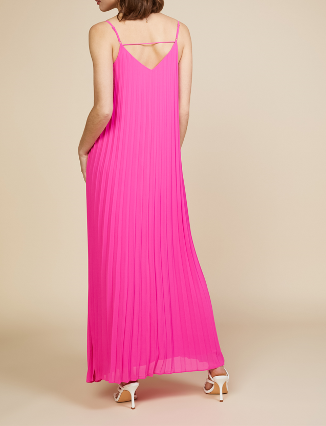 Pleated Maxi Dress