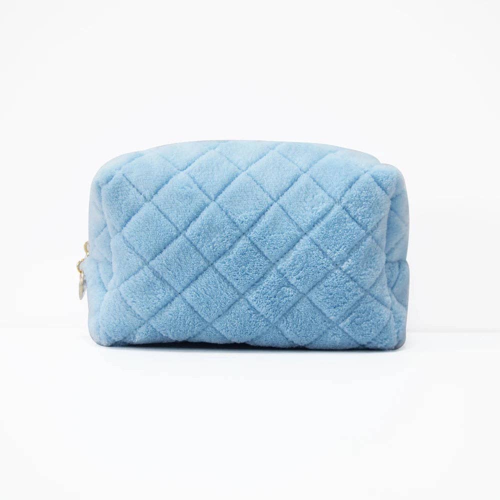 Terry Cloth Cosmetic Bag