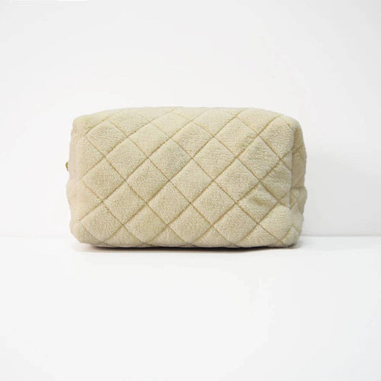 Terry Cloth Cosmetic Bag