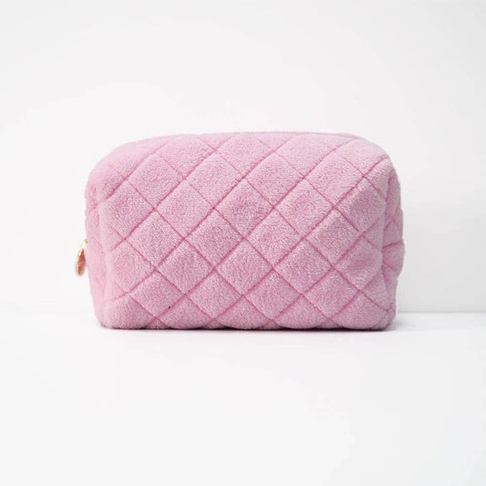 Terry Cloth Cosmetic Bag